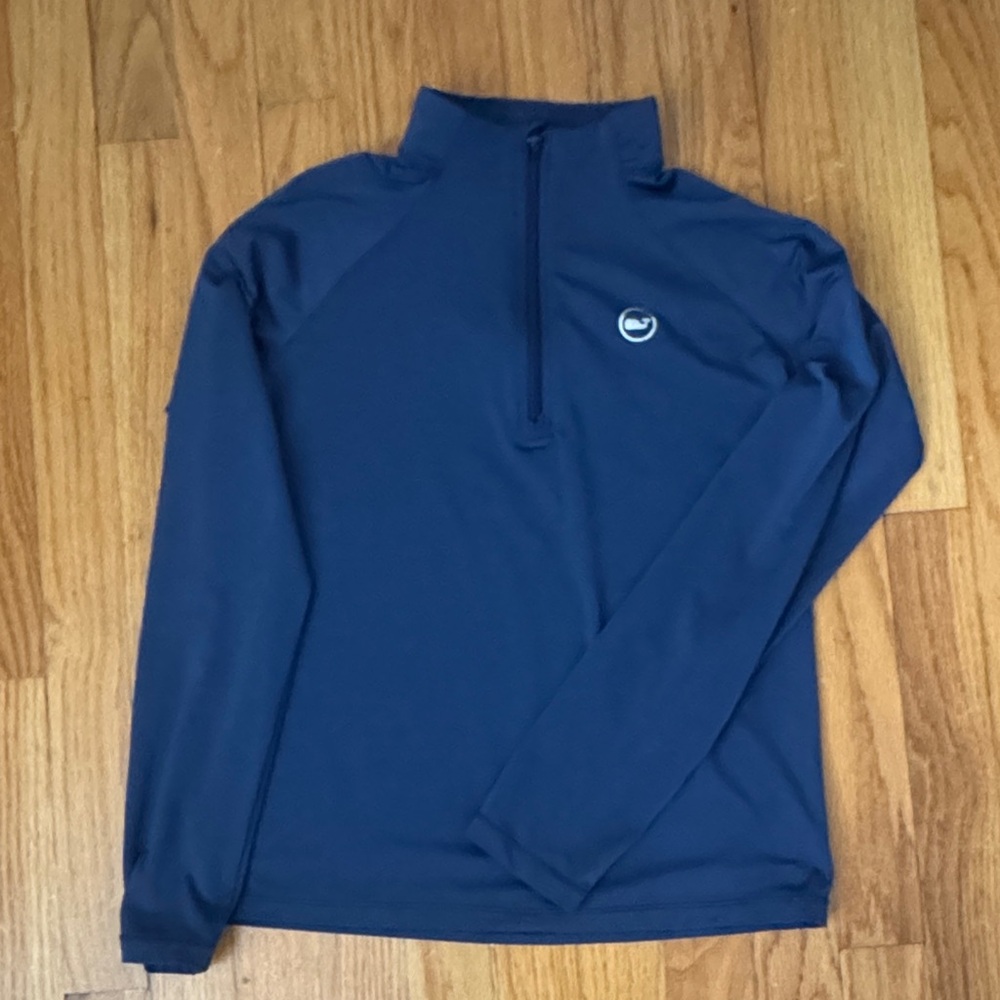 Vineyard Vines Boys Navy Quarter-Zip Pullover size 12-14
